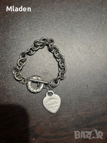 Сребърна гривна/Tiffany i Co, проба 925