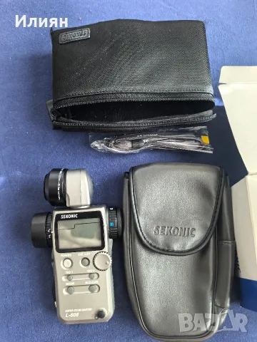 Светломер Sekonic, снимка 5 - Чанти, стативи, аксесоари - 56412332