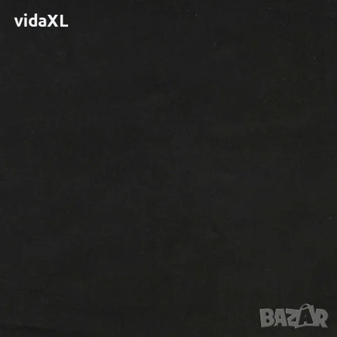 vidaXL Фотьойл, черен, кадифе, снимка 8 - Дивани и мека мебел - 56146808