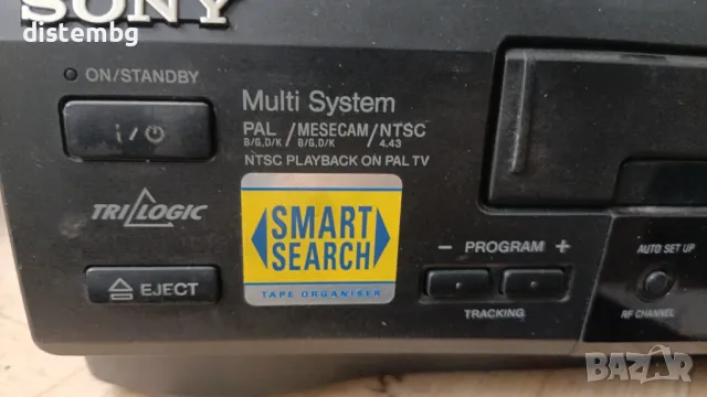 Записващо видео Sony SLV-SE10EG  VHS, снимка 3 - Плейъри, домашно кино, прожектори - 49927335