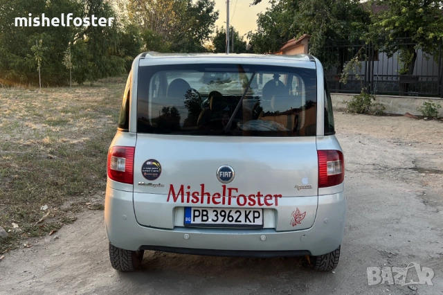Fiat Multipla Бензин и фабричен метан, снимка 5 - Автомобили и джипове - 53712795