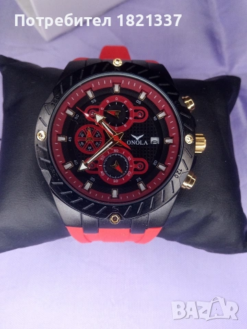 Луксозен мъжки часовник , снимка 10 - Мъжки - 53817836