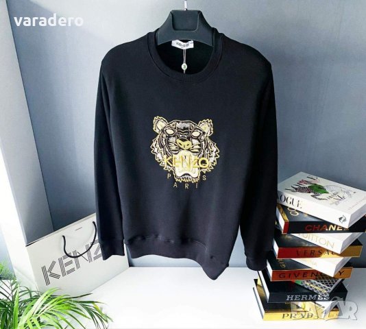 KENZO унисекс памук с бродерия , снимка 9 - Блузи с дълъг ръкав и пуловери - 34351604