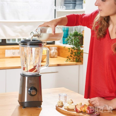 НОВ Блендер с Гаранция Black& Decker BXJB800E, снимка 3 - Блендери - 51963970
