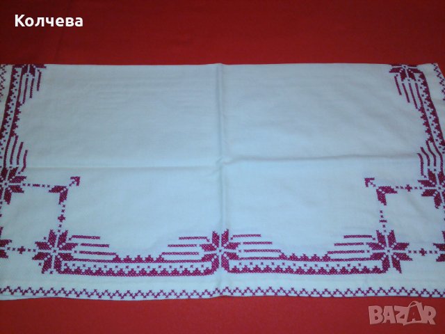 продавам брюкселска дантела, памучна машинна изработка , снимка 7 - Покривки за маси - 33819807