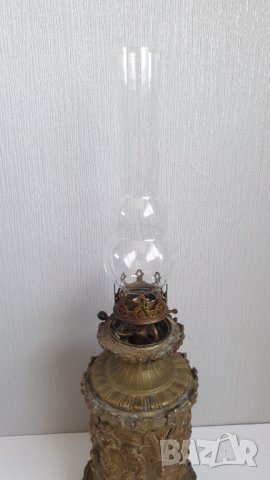 Стара Френска газова лампа, снимка 2 - Колекции - 42418143