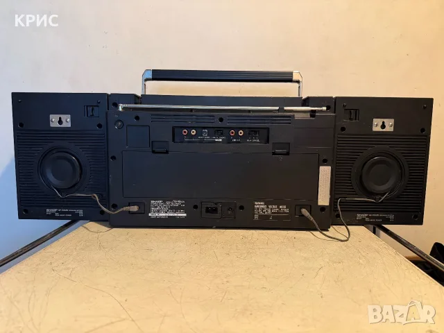 SHARP GF-700ZD Boombox, снимка 12 - Радиокасетофони, транзистори - 55861386