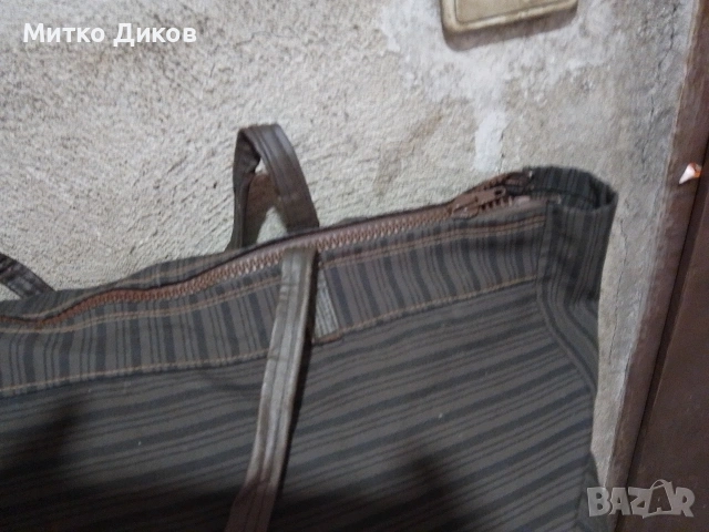 Голяма торба сак плат и кожа нов 62х48 см, снимка 2 - Чанти - 53512601