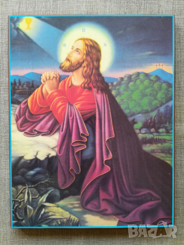 Иисус се моли в Гетсиманската градина, снимка 1