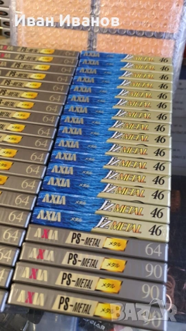 MAXELL , AXIA / FUJI / метални японски аудиокасети, снимка 2 - Аудио касети - 44639288