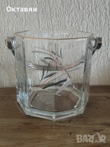 Кристална/ стъклена ледарка, снимка 10 - Декорация за дома - 53833158