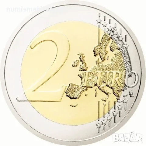 2 евро Португалия 2026 Ротари UNC, снимка 2 - Нумизматика и бонистика - 56300024