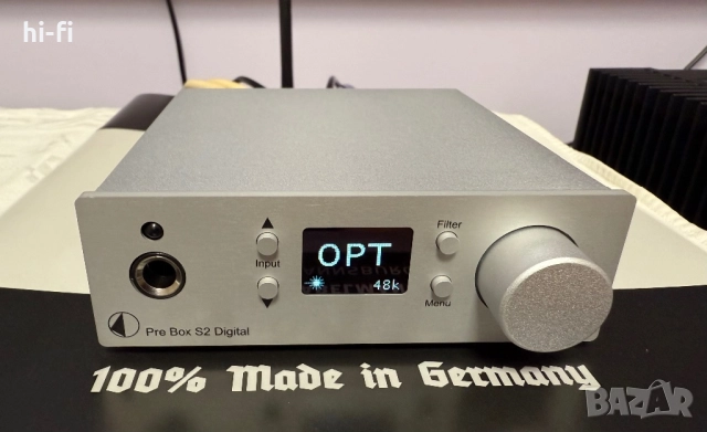 Pro-Ject Pre Box S2 Digital / DAC / Preamp / Headphone amp, снимка 2 - Ресийвъри, усилватели, смесителни пултове - 52478027