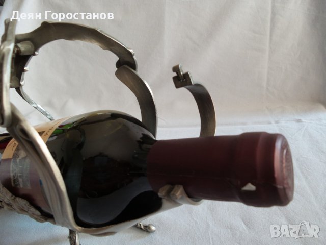 Уникална стойка за вино, кошничка, снимка 8 - Прибори за хранене, готвене и сервиране - 40711202