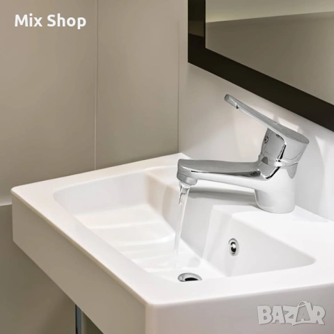 Нов Mokeka Класически хромиран месингов смесител за мивка , снимка 4 - Други - 53778755