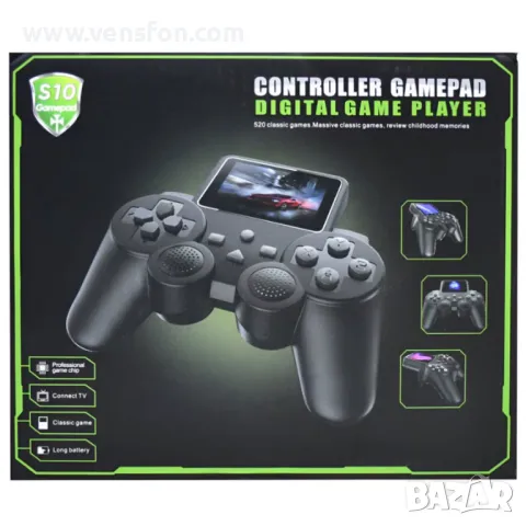 Sumker S10 Controller Gamepad с 520 вградени ретро игри, снимка 5 - Други игри и конзоли - 49528384