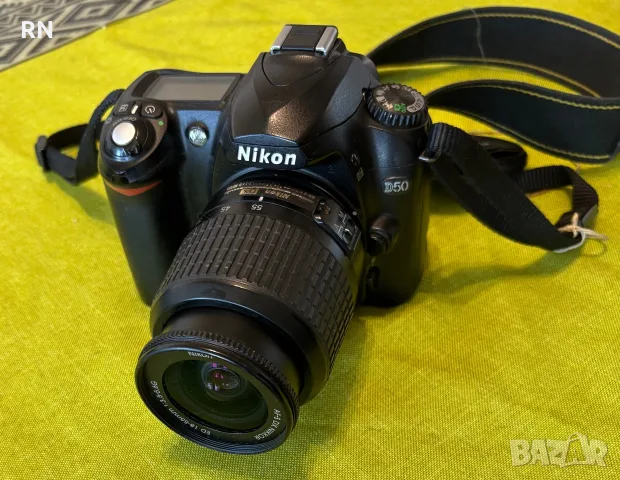 Цифров фотоапарат NIKON D50, снимка 2 - Фотоапарати - 55979098