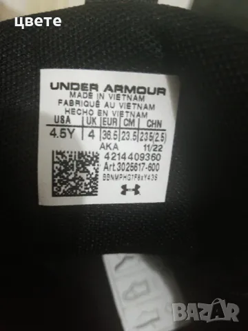 Маратонки under armour, снимка 3 - Детски маратонки - 50101058