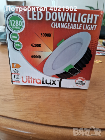 Лед луна за вграждане. , снимка 4 - Лед осветление - 44650023