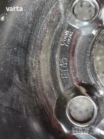 1бр НОВА ОРИГИНАЛНА джанта за OPEL, DAEWOO, CHEVROLET 14" , снимка 4 - Гуми и джанти - 53492224