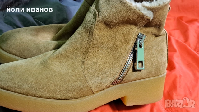 Дамски зимни обувки,високи,оригинални, снимка 13 - Дамски боти - 53257326