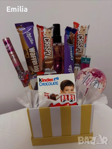 Букет с козметика, снимка 3 - Комплекти и лотове - 53308376