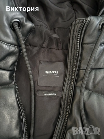 Дамска кожена грейка, снимка 2 - Елеци - 56338048