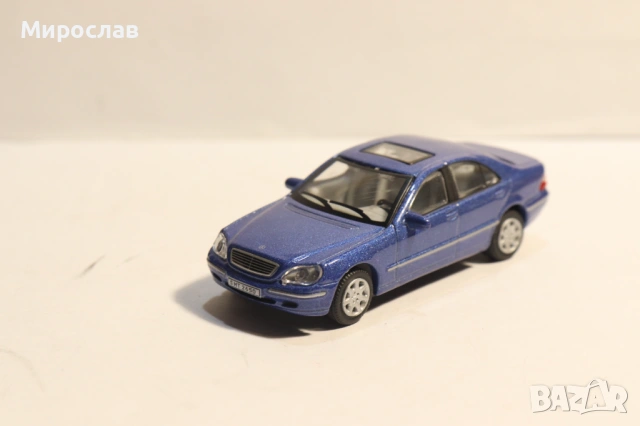 1:72 HONGWELL MERCEDES BENZ S ИГРАЧКА КОЛИЧКА МОДЕЛ, снимка 3 - Колекции - 53605783