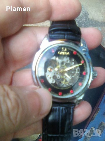 Реплика на часовник Омега самонавиващ се, снимка 4 - Мъжки - 41785412