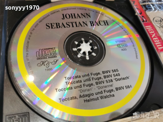 JOHANN SEBASTIAN BACH CD 0903261817H2E6R, снимка 2 - CD дискове - 53771292