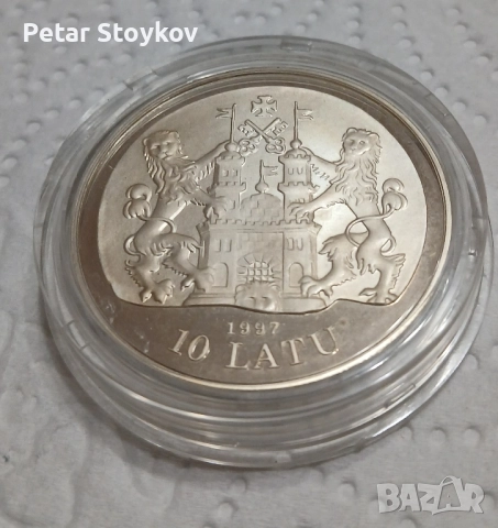 Голяма сребърна монета., снимка 6 - Нумизматика и бонистика - 52495657