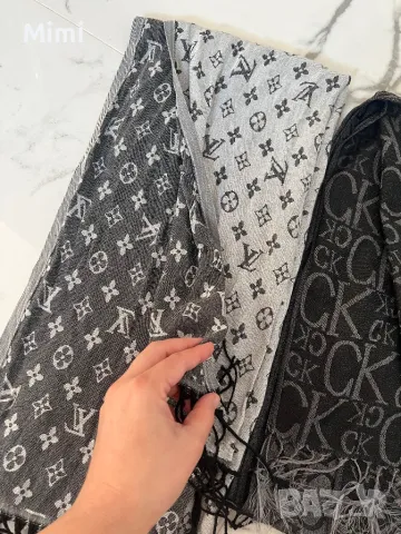 Шалове Luis Vuitton и Calvin Klein 