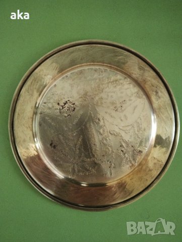КРАСИВ МАЛЪК БРОНЗОВ  ПОДНОС 130ГР., снимка 6 - Други ценни предмети - 41755323