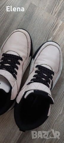 Зимни високи маратонки за момиче New Balance, снимка 7 - Детски маратонки - 51994739