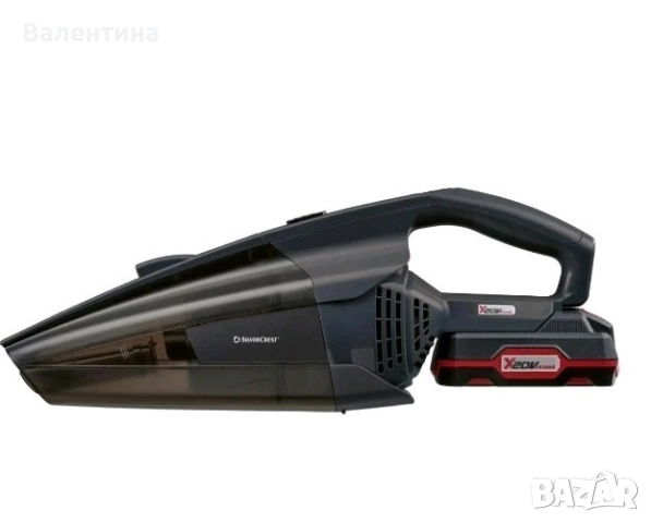 Акумулаторна прахосмукачка SilverCrest ,в комплект с батерия и зарядно 20V. , снимка 2 - Прахосмукачки - 52337259