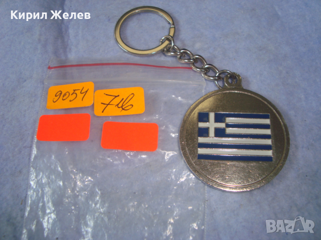 СРАСИВ СТИЛЕН СТОМАНЕН НЕРЪЖДАЕМ КЛЮЧОДЪРЖАТЕЛ - СУВЕНИР - ГЪРЦИЯ 9054, снимка 3 - Други - 36291746