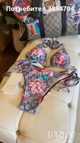 бански бикини S/M/L* Gucci TECHNICAL Bloom*thong, снимка 10 - Бански костюми - 51366287