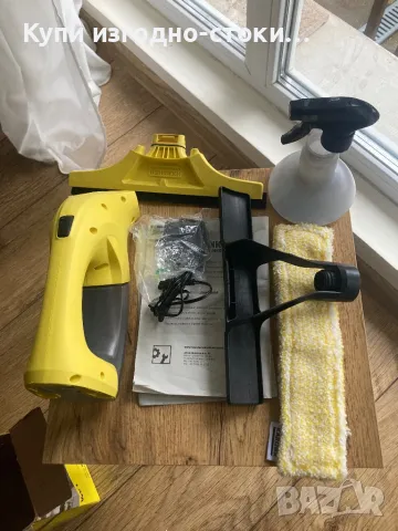 Акумулаторна прахосмукачка за прозорци - Karcher WV1 Plus, снимка 9 - Друга електроника - 47975870