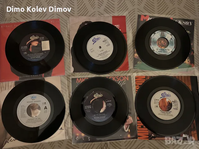 Michael Jackson Колекция плочи 7”. Винил Сингли, снимка 3 - Грамофонни плочи - 55878259