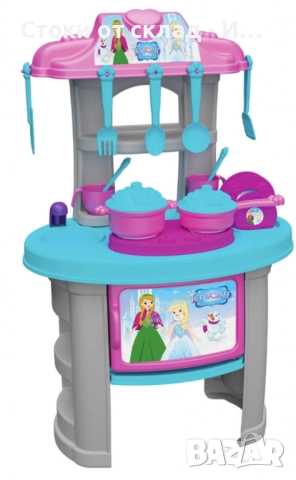 ГОЛЯМА КУХНЯ ЗА ПРИНЦЕСИ 19 ЧАСТИ 45/28 сантиметра 