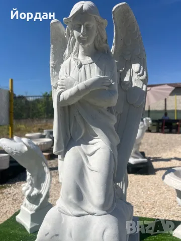 Градински Ангел молещ, снимка 2 - Градински мебели, декорация  - 50152141