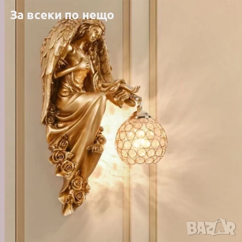 Европейски стил LED стенна лампа 20W – енергийно ефективна и стилна, снимка 2 - Лампи за стена - 51908435