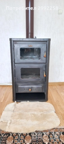 Камина с водна риза Прити 15kw с фурна