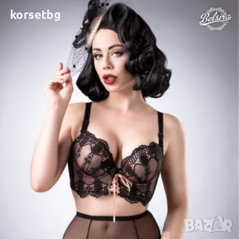 Луксозно PUSH UP Бюстие С Големи Подплънки 3203, снимка 2 - Корсети, бюстиета, топове - 48433007