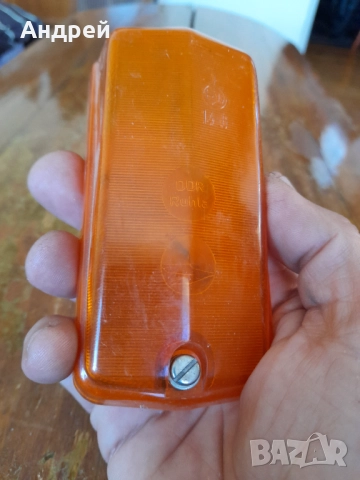 Старо стъкло за мигач Вартбург DDR Ruhla, снимка 4 - Други ценни предмети - 52816725