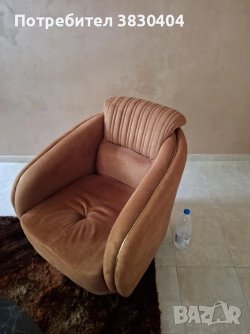 Много удобен плюшен нов фотьойл