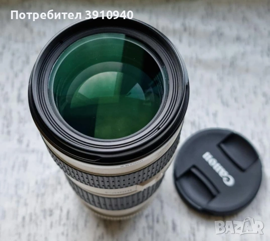 Обектив Canon 70-200/ f4 EF - USM, L-серия, снимка 2 - Обективи и филтри - 53699927