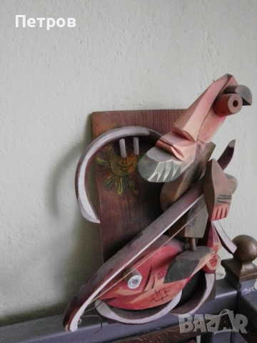 малка пластика скулптура 32/26 см , снимка 8 - Статуетки - 44601939