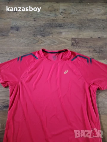 asics - страхотна мъжка тениска КАТО НОВА 2ХЛ, снимка 6 - Тениски - 51417160