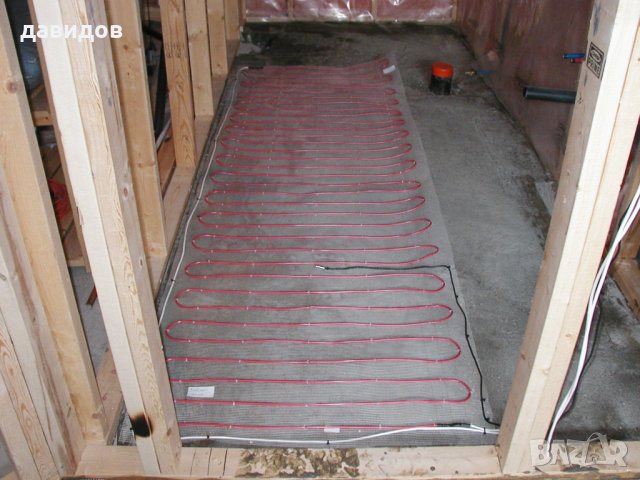 СМАРТ Електрическо подово отопление за баня с нагревателен кабел .Топла стена!., снимка 10 - Ремонти на баня - 41310996